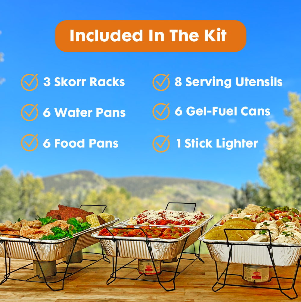 Skorr LidLock Buffet Kit FREE SHIPPING!